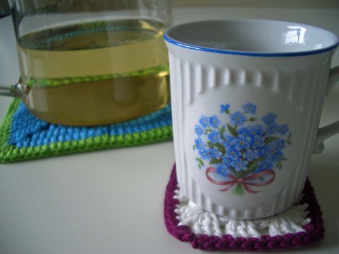 Granny Square mit Heferl