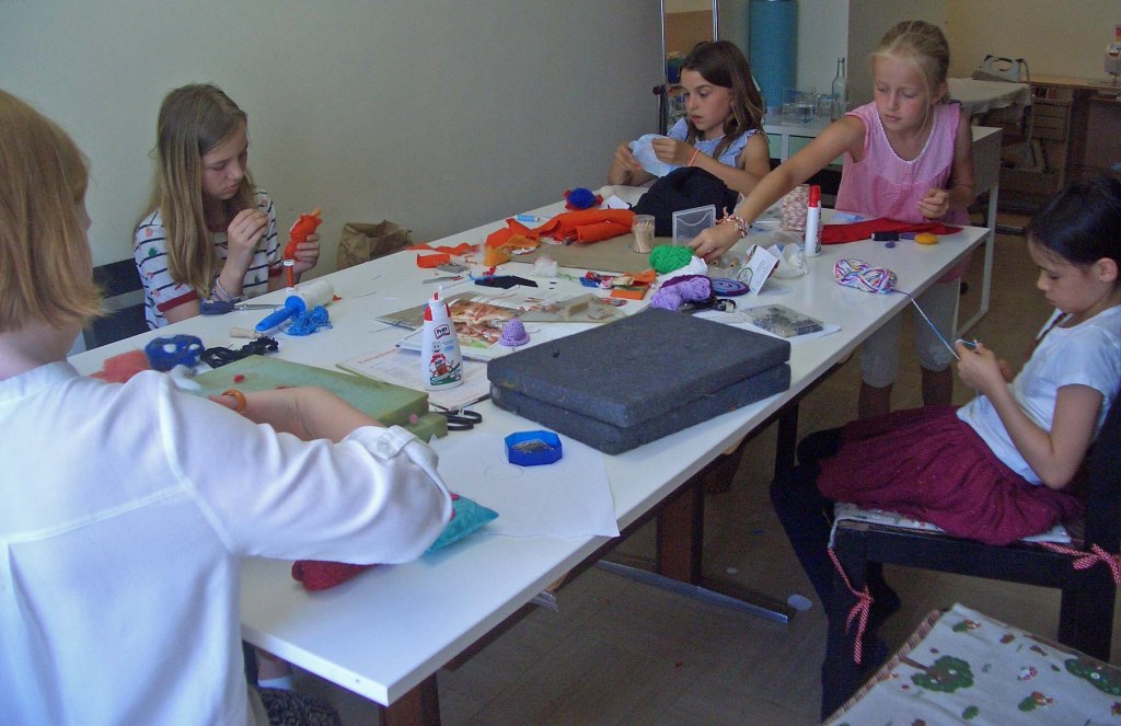 Das waren die Sommerferien im&nbsp;Atelier