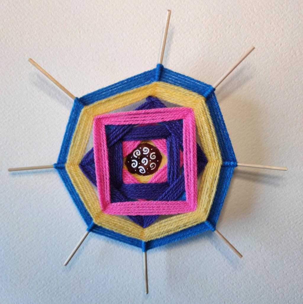 Ojo de Dios mit&nbsp;Kastanie